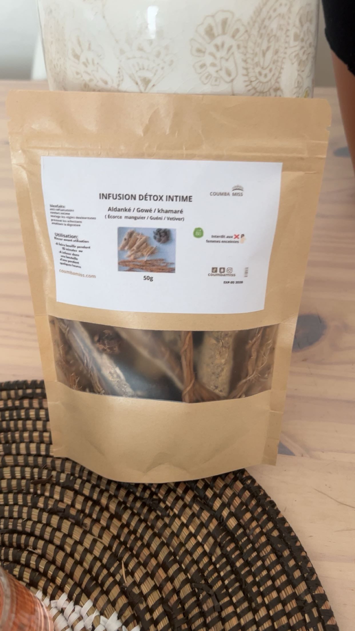 Infusion detox intime